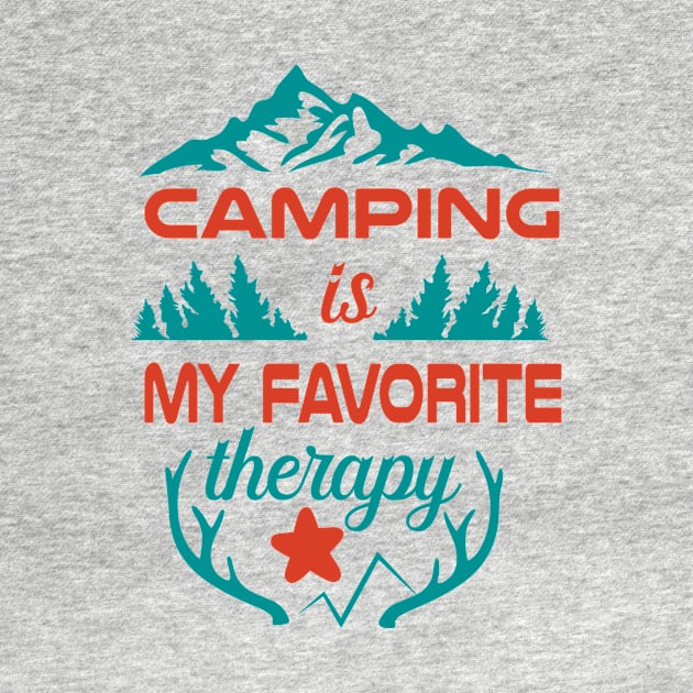 Camping Is My Favorite by Polahcrea